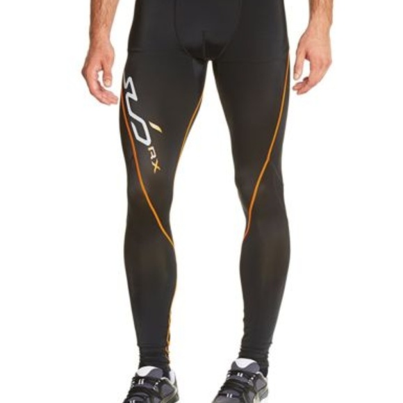 Men Sub Sports Elite RX Mens Graduated Compression Base Layer Tights